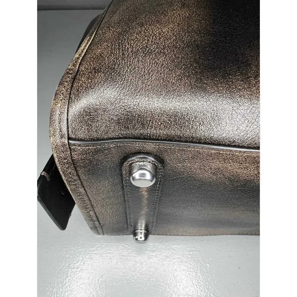Coach Loved Leather Rogue 40 With Charms